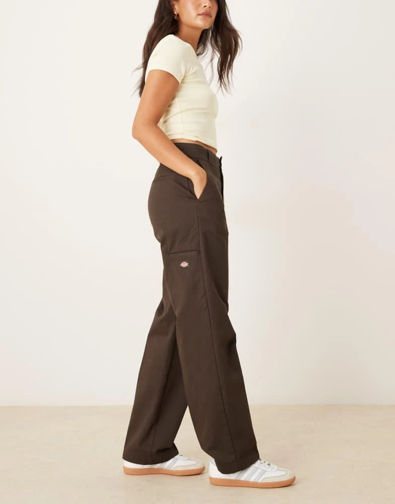 DICKIES Dickies 247 loose work trousers in dark brown 1