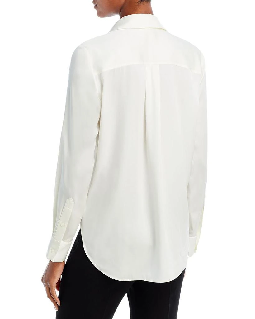 Theory Sunaya Silk-Stretch Shirt 3