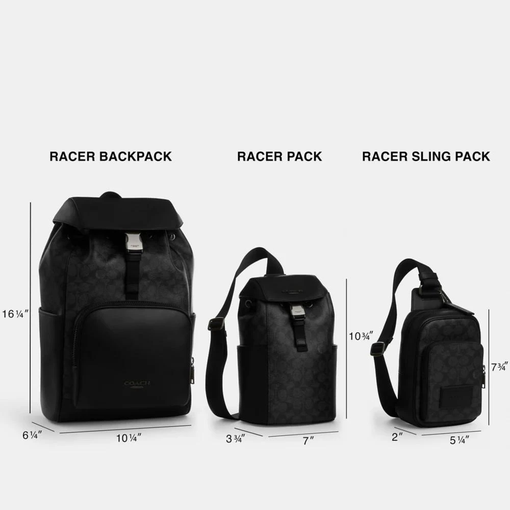 Coach Racer Sling Pack 6