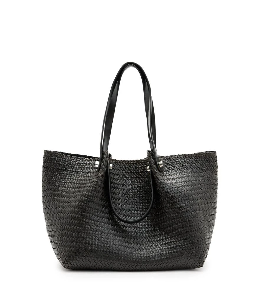 AllSaints Allington Straw Tote 1