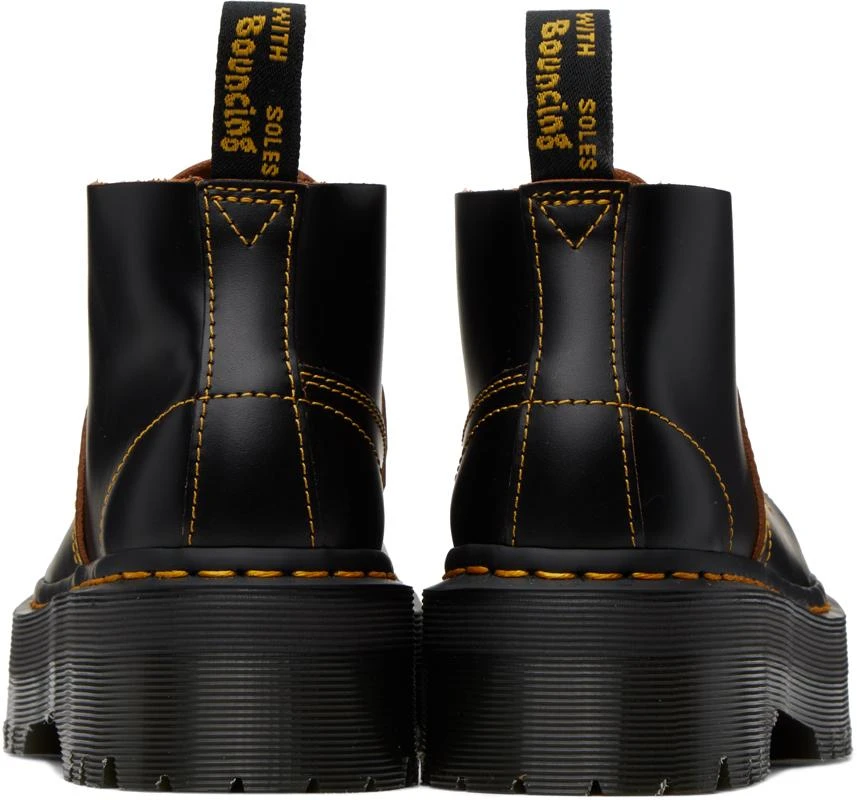 Dr. Martens Black Church Quad Boots 2