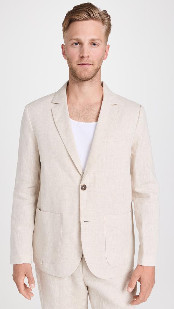 Wax London Fintry Linen Blazer