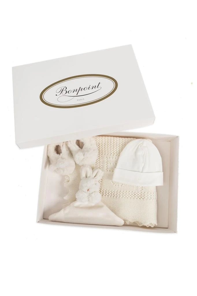 Bonpoint Bonpoint Blanket Toy Slippers And Beanie Set 6
