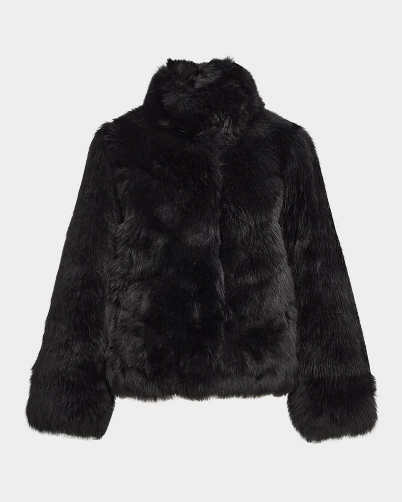 Gorski Reversible Merinillo Lamb Shearling Chevron Jacket With Horizontal Bottom 1