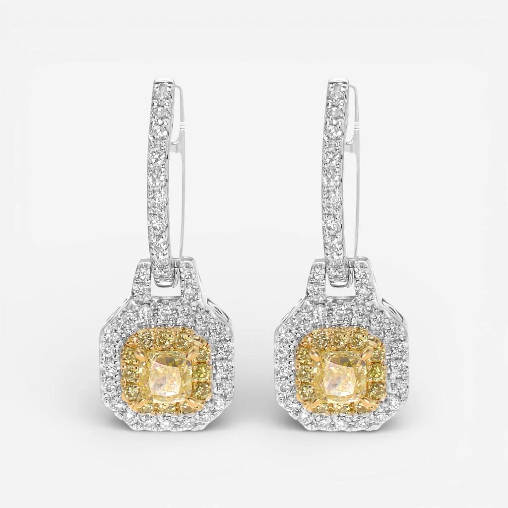 Gregg Ruth Gregg Ruth 14K White Gold Diamond Drop Earrings 603855–GCR/000938-copy