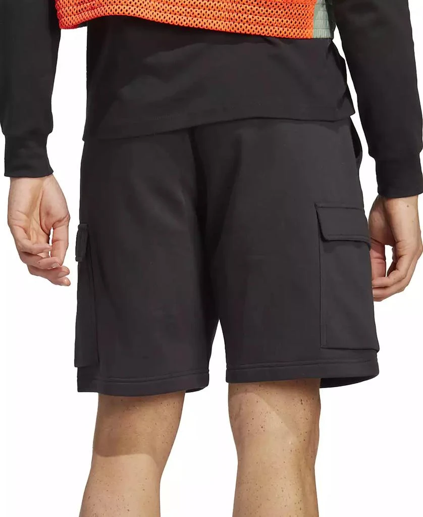 Adidas Men's Essentials Fleece Cargo Shorts 4