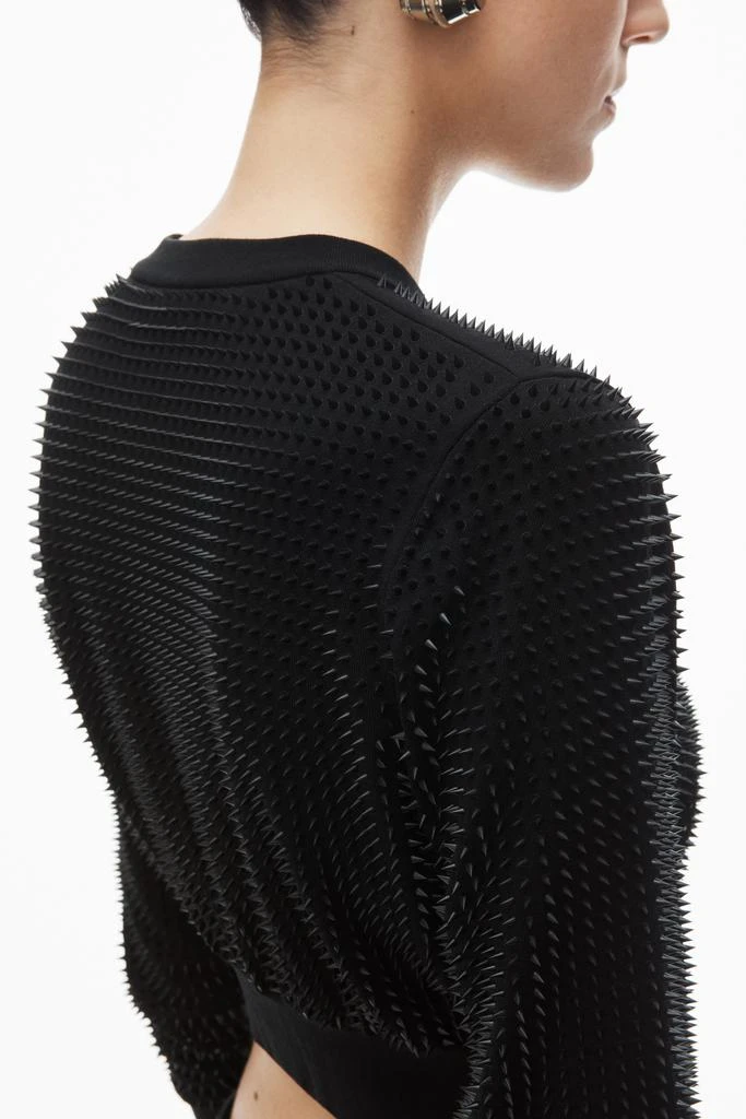 Alexander Wang custom 3d-molded spike cardigan 5