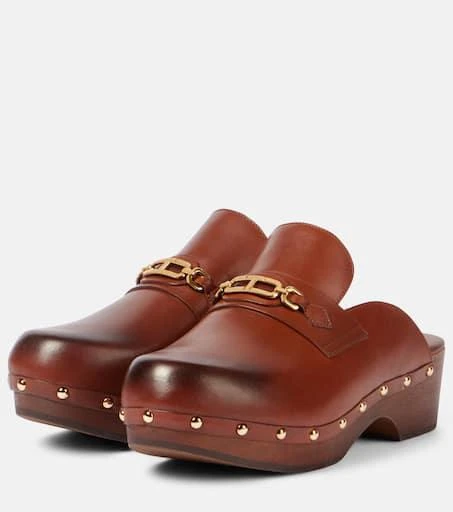 Tom Ford Whitney leather clogs 4
