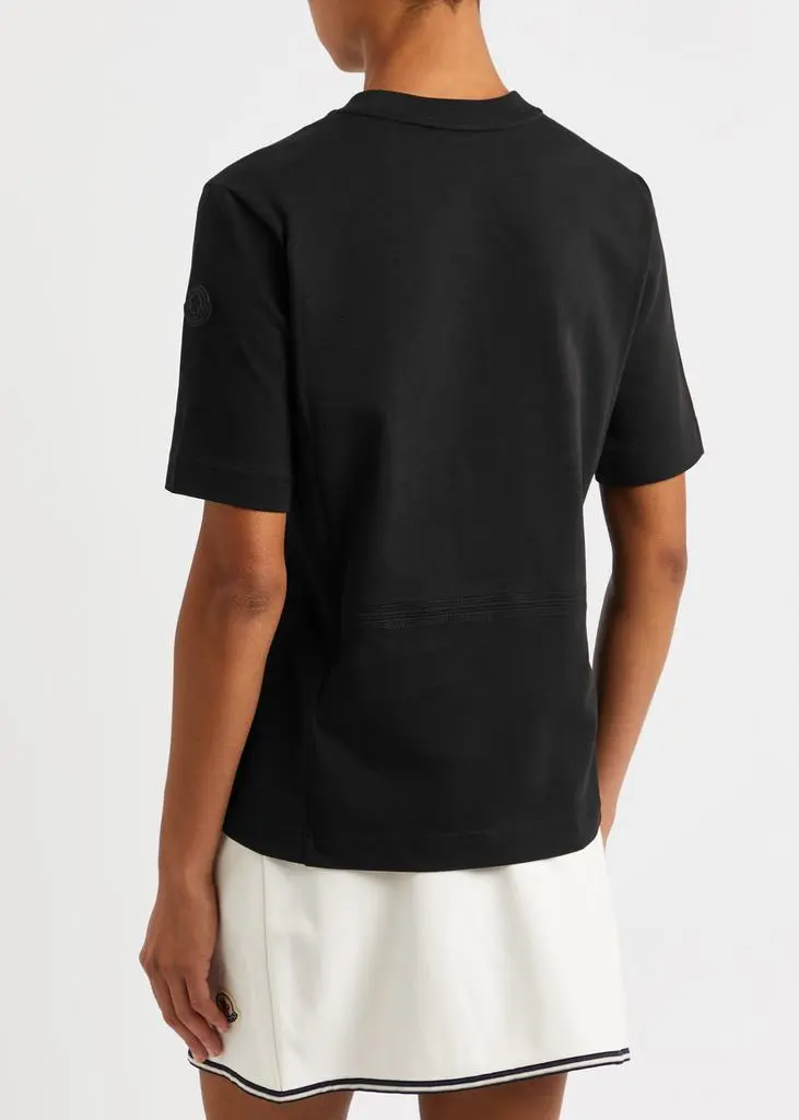 Moncler Logo-embossed cotton T-shirt  3