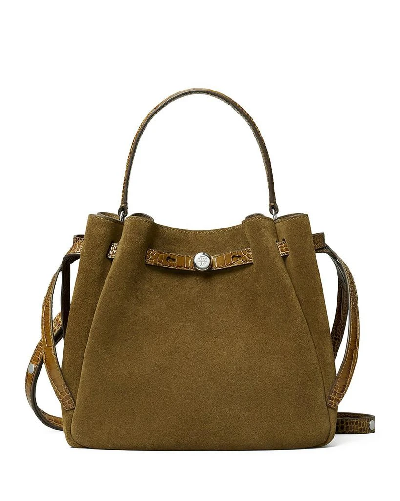Tory Burch Romy Suede Bucket Bag 1