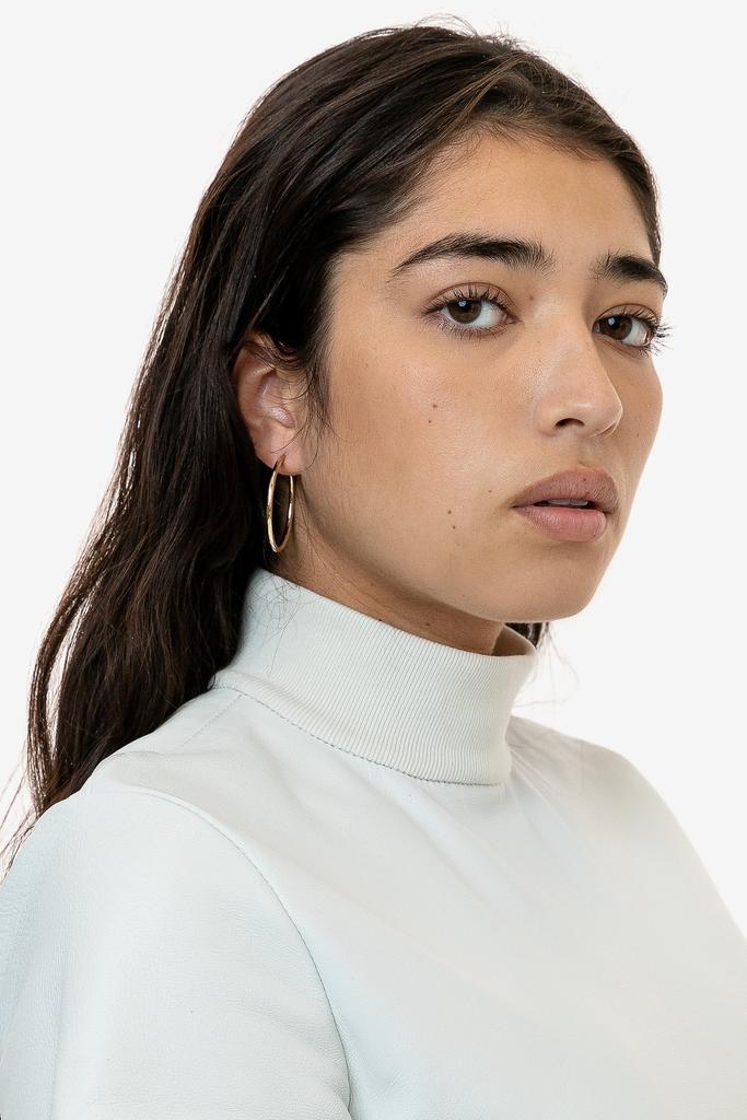 Los Angeles Apparel EARHOOP01 - Timeless Small Hoop Earrings