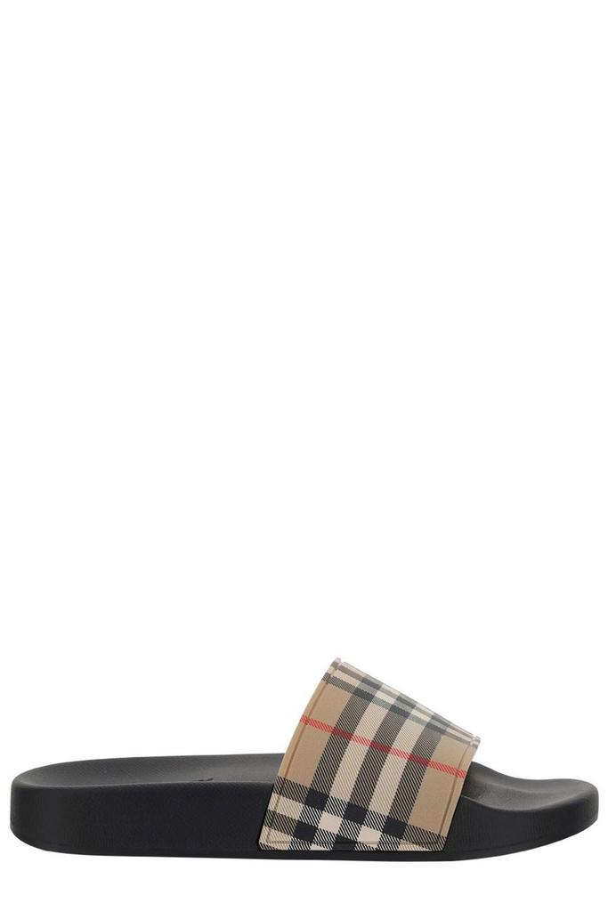 Burberry Burberry Furley Checked Slides