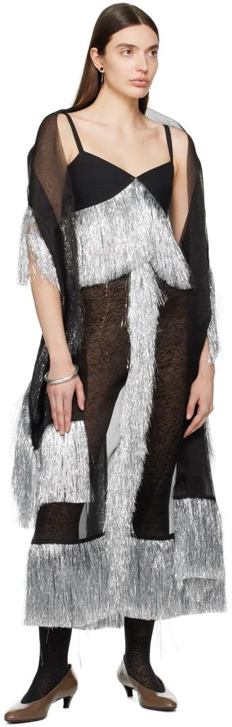 Nicklas Skovgaard Black & Silver Adyson Maxi Dress 4