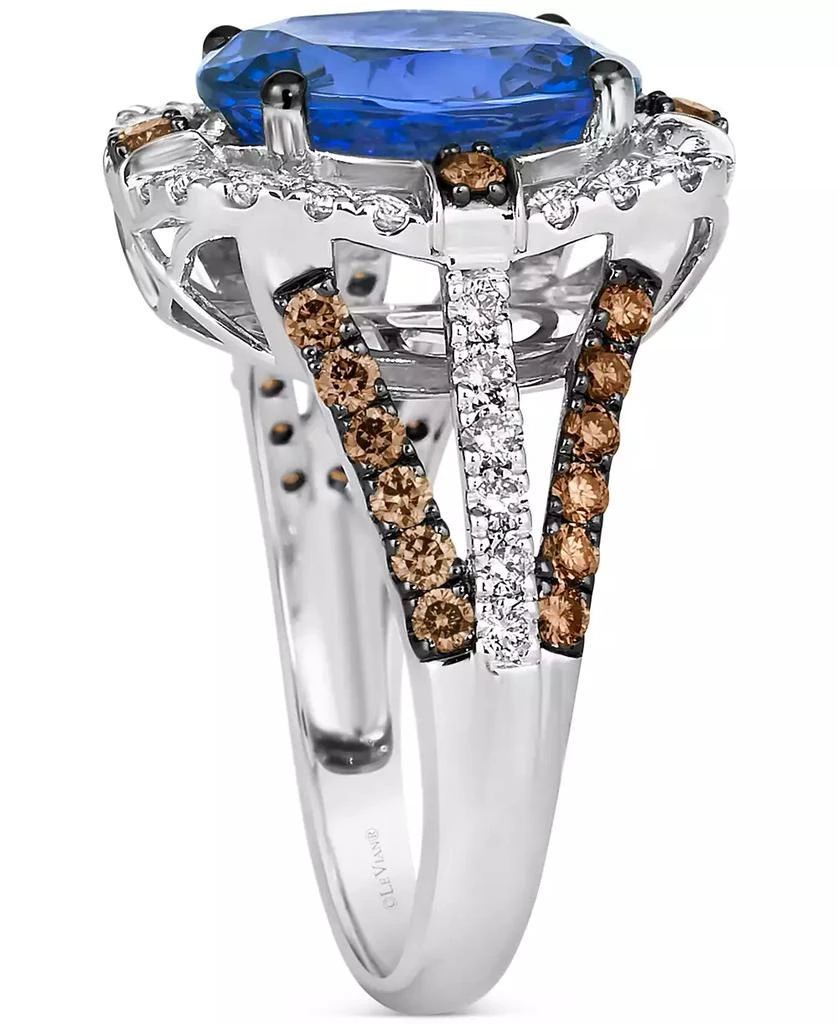 Le Vian Blueberry Tanzanite (4-1/2 ct. t.w.), Chocolate Diamonds (1/2 ct. t.w.) & Nude Diamonds (1/2 ct. t.w.) Statement Ring in 14k White Gold 3