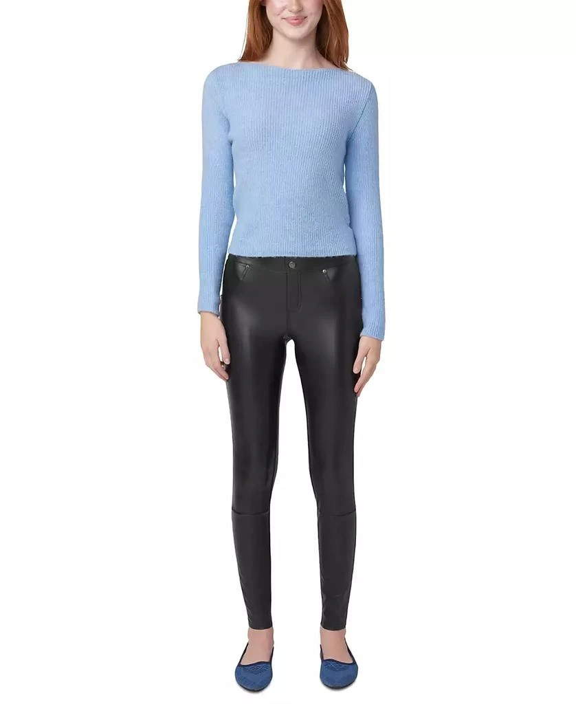 Hue Women's Faux-Leather Leggings 5