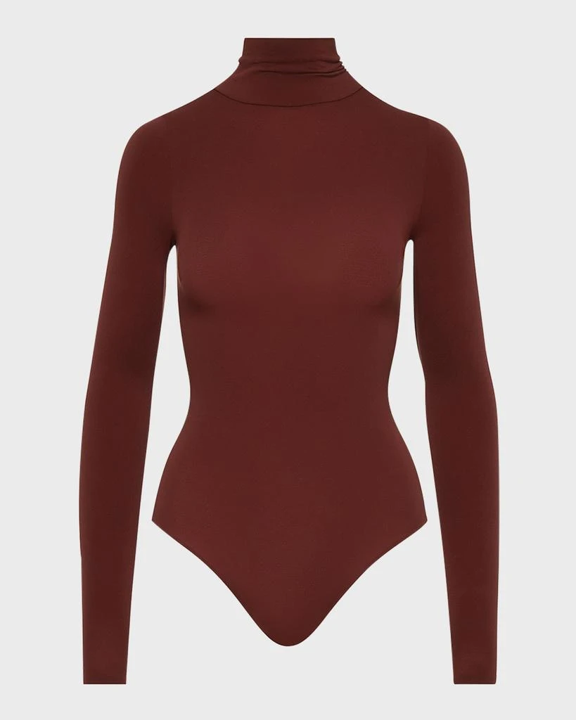 Commando Matte Long-Sleeve Turtleneck Bodysuit 1