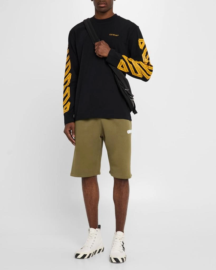Off-White Men's Spray Arrow Skate Sweat Shorts 2