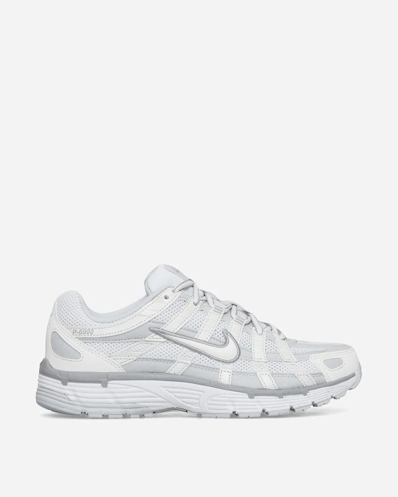 NIKE Women's P-6000 Sneakers Metallic Summit White / Wolf Grey 2