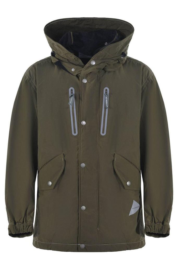 And Wander And Wander Breath Rip Pullover Jacket - Hoodies