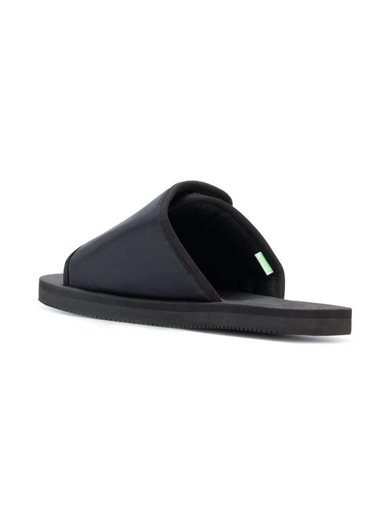Suicoke kaw-cab Black Sandals With Velcro Fastening In Nylon Man Suicoke 3