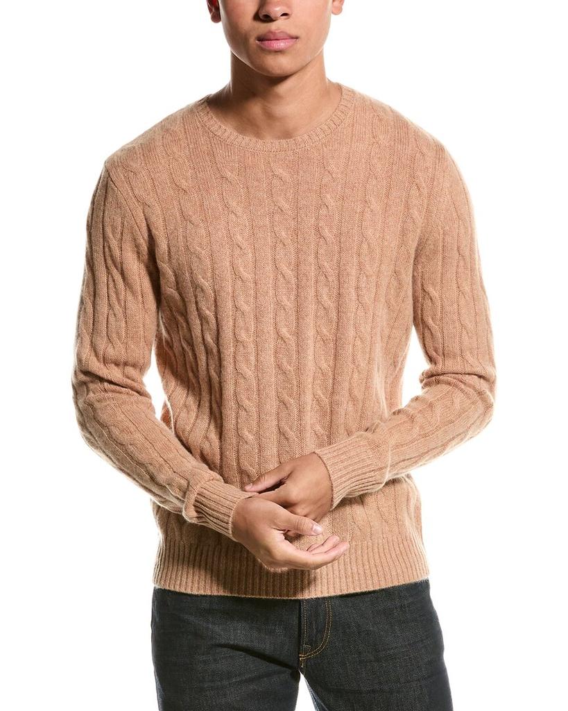 Magaschoni Cable Cashmere Crewneck Sweater