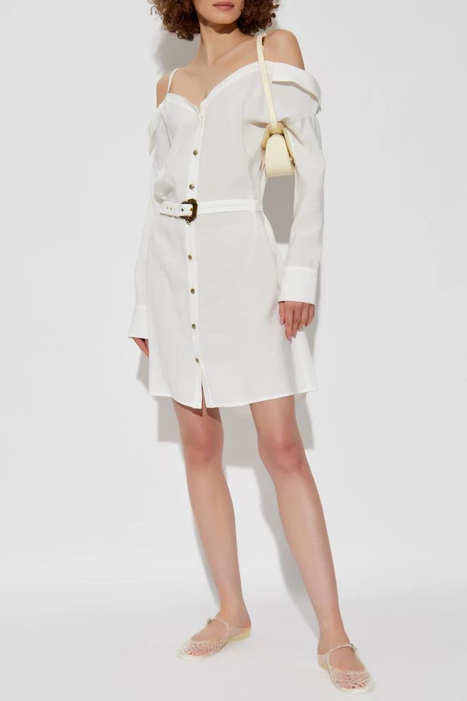 Off-shoulder dress  On Sale Now with Up to 60% Off | Discover Exclusive  Deals & Savings at BeyondStyle  Authentic Versace women|dresses with  Limited-Time Discounts, Free Shipping, and Price Comparisons to