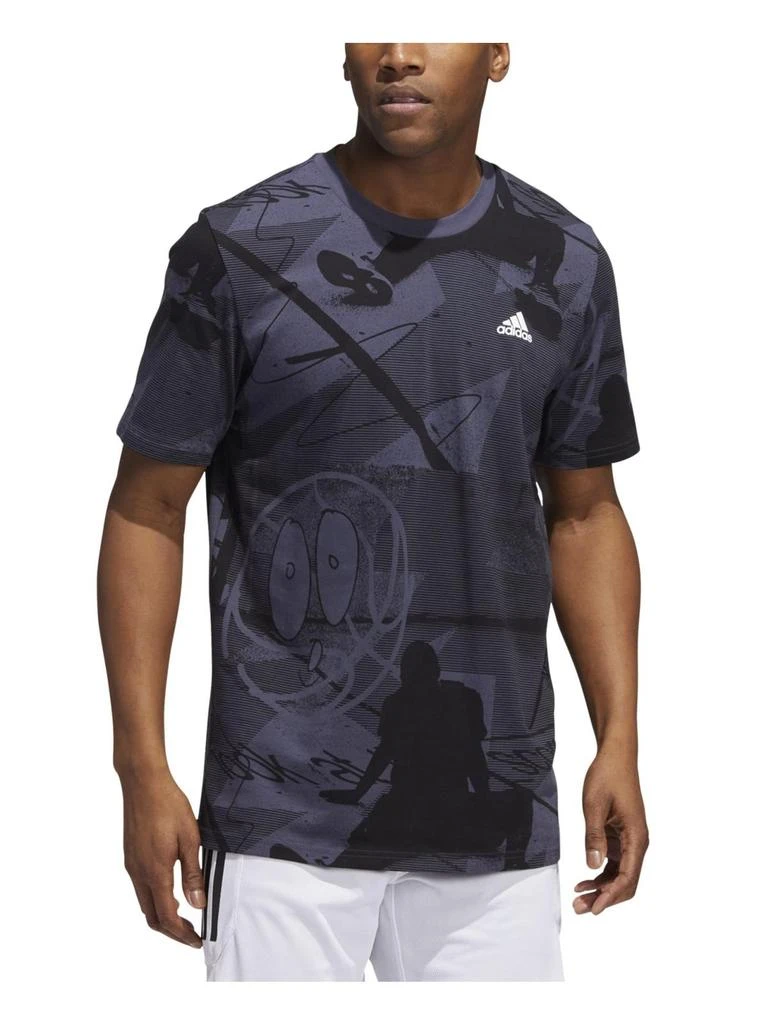 adidas Mens Cotton Printed T-Shirt 1