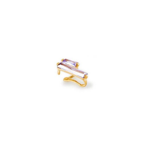 Alan Crocetti Double Fantasy gold-plated silver ear cuff 1