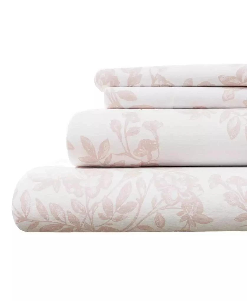 Linery 
Co Ultra-Soft Turkish Cotton Flannel Winter Floral Print Sheet Set