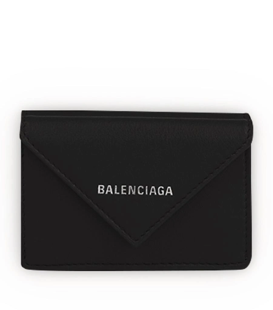 Balenciaga Mini Leather Papier Wallet 1
