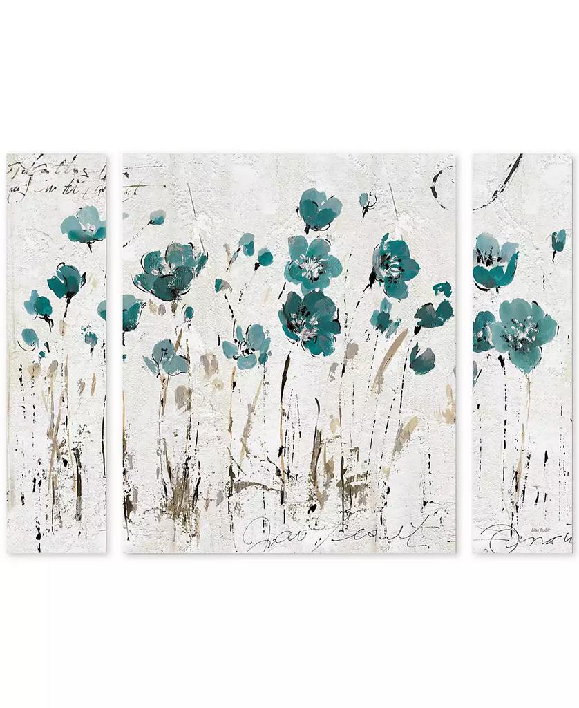 Trademark Global Lisa Audit 'Abstract Balance VI Blue' Multi Panel Art Set Large - 41" x 30" x 2", 30" x 41"
