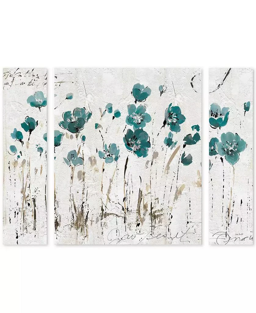 Trademark Global Lisa Audit 'Abstract Balance VI Blue' Multi Panel Art Set Large - 41" x 30" x 2", 30" x 41" 1