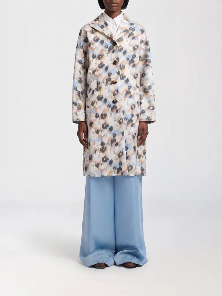 Marni Marni Duchesse Coat with Abstract Pattern