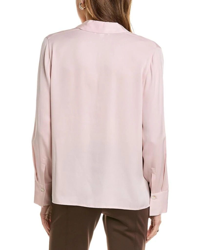 Vince Silk-Blend Polo Shirt 2