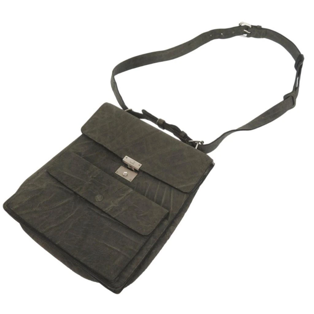 VALEXTRA Leather Shoulder Bag (Pre-Owned) 4