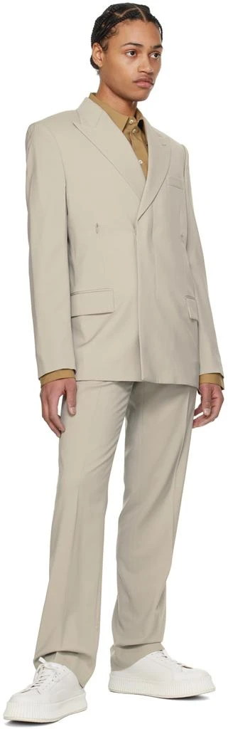 Helmut Lang Tan Oversized Shirt 4