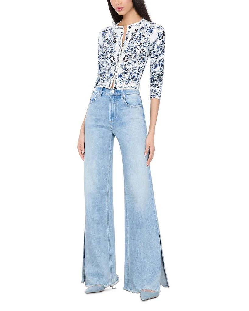 Alice + Olivia Carson Floral Cardigan 5