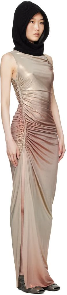 Rick Owens Gold Lido Svita Maxi Dress 2