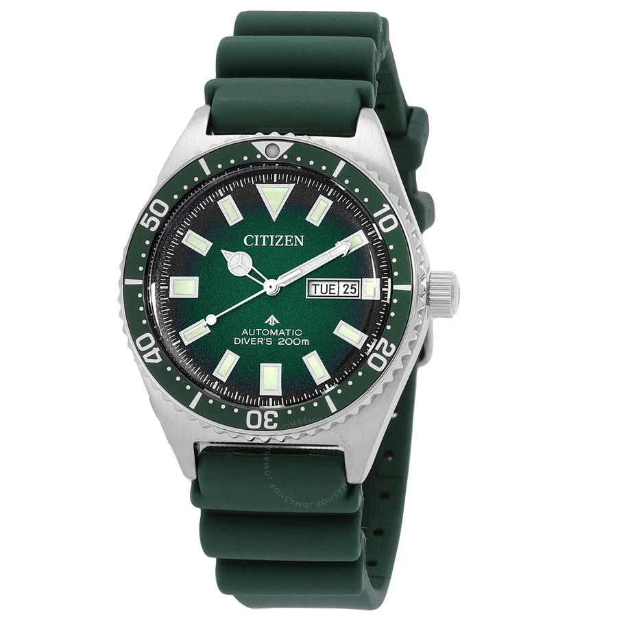 Citizen Promaster Automatic Green Dial Men's Watch NY0121-09X 1