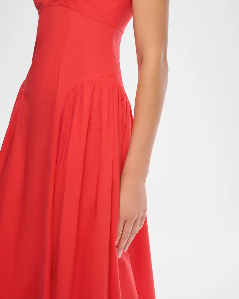 Shoshanna Grayson Drop-Waist Sleeveless A-Line Dress 4