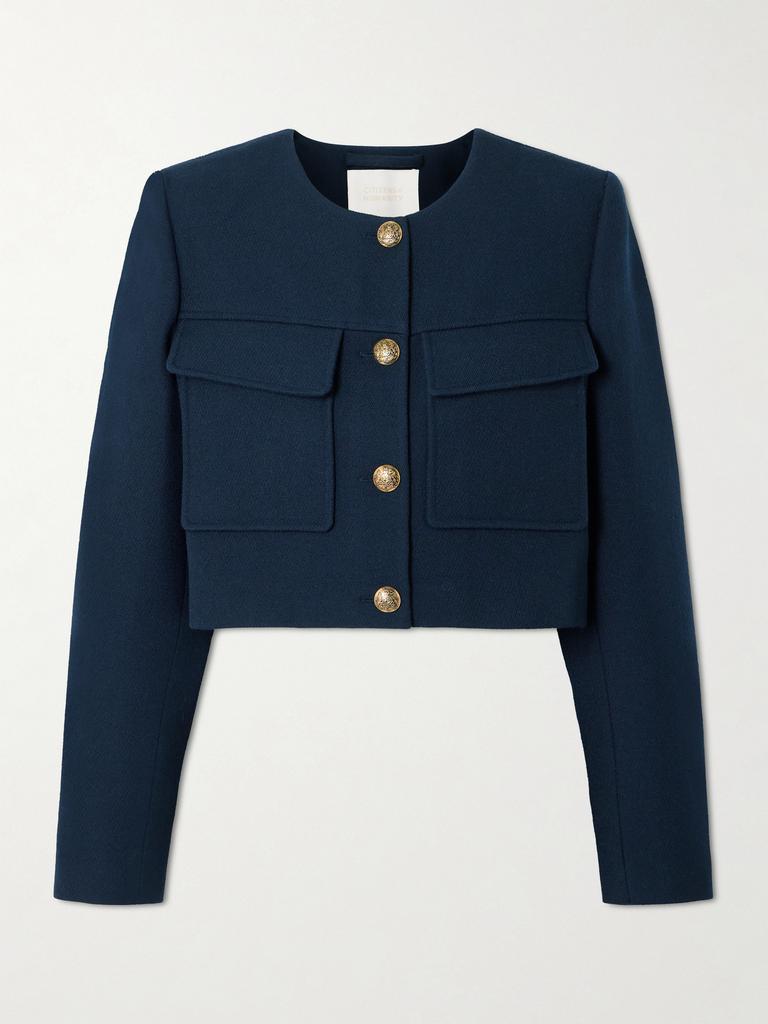 Shop Navy Military Chasseur Jacket on Sale at BeyondStyle