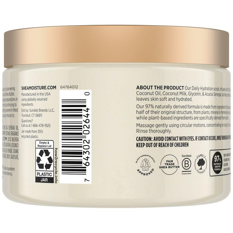 SheaMoisture Shea Sugar Body Scrub, Virgin Coconut Oil
