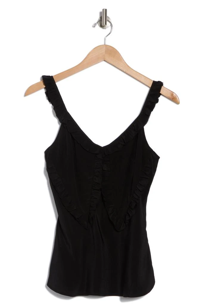 Joie Emeri Ruffle Sleeveless Silk Top 3