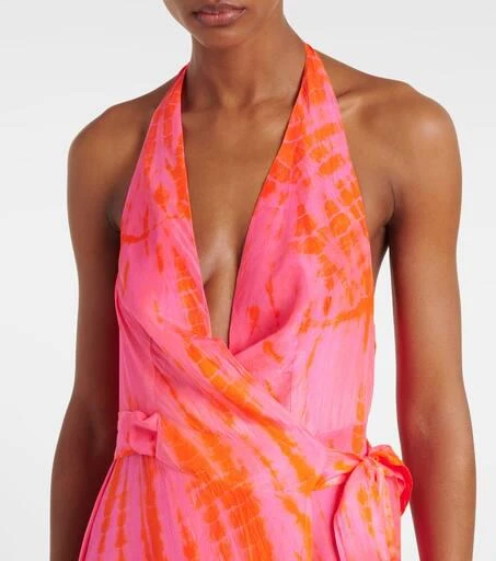 ANNA KOSTUROVA Silk maxi dress 4