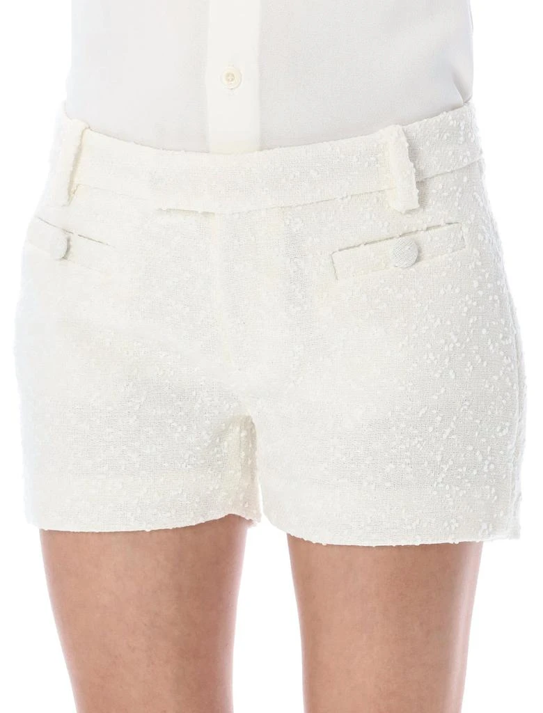 AMI AMI Paris Straight Hem Tweed Tailored Shorts 5