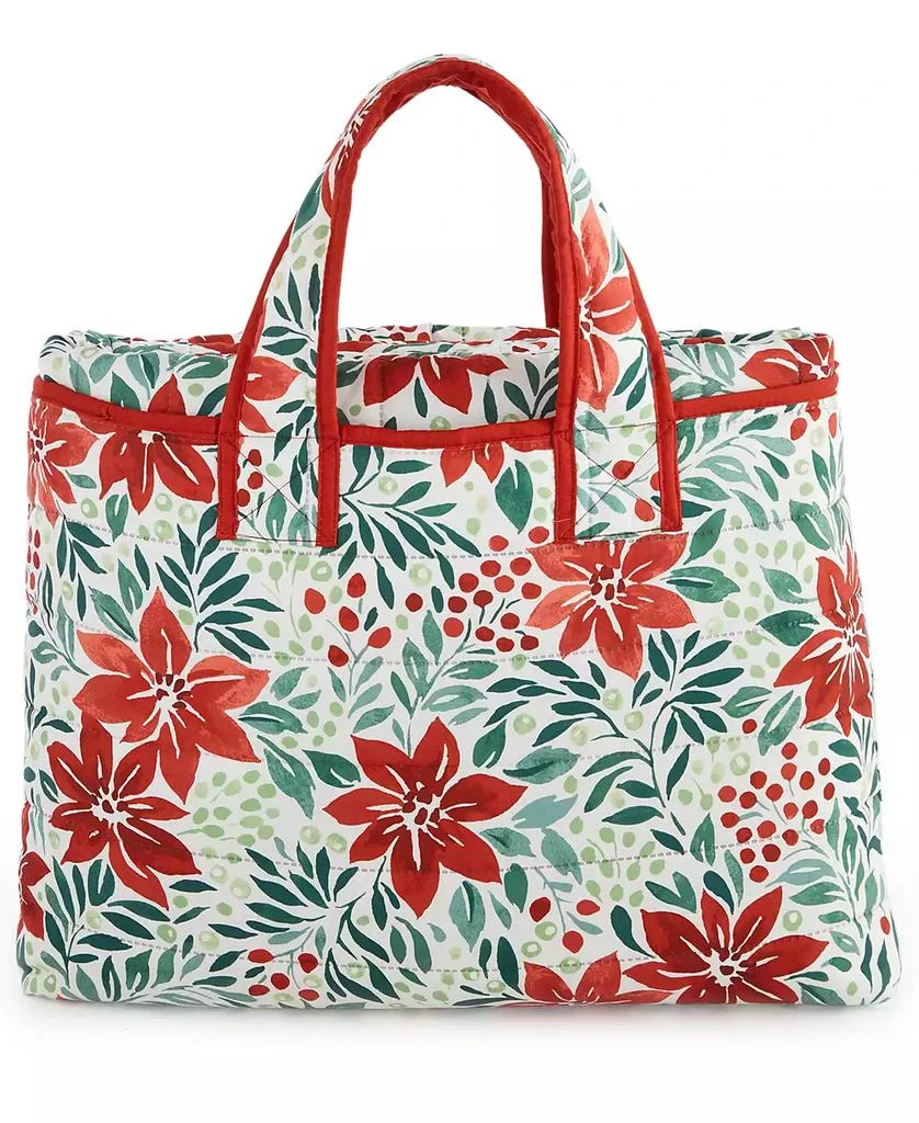 Holiday Lane Poinsettia Quilt Set, Twin, Exclusively for Macy
s 3