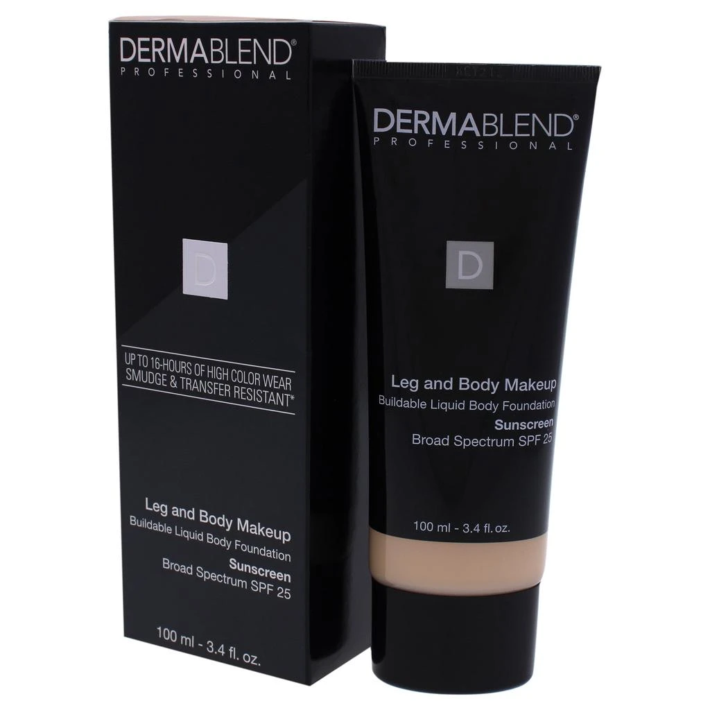 Dermablend Leg and Body Makeup - 0N Fair Nude by Dermablend for Women - 3.4 oz Makeup 4