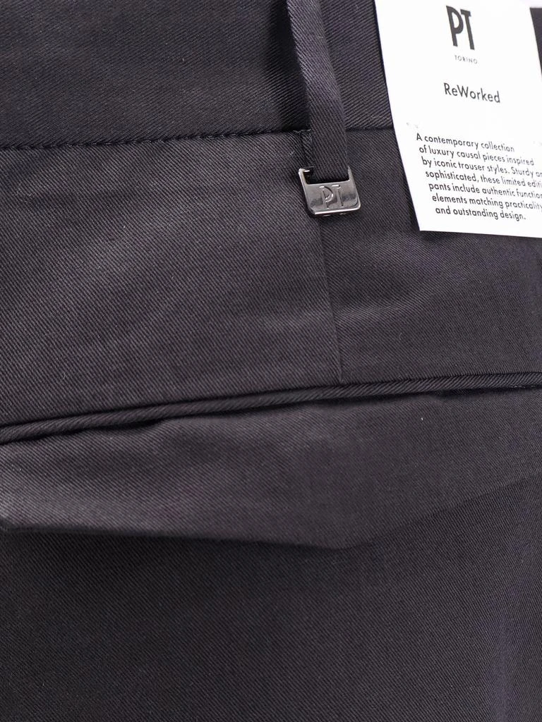 PT TORINO Reworked michael cotton and linen trouser 3