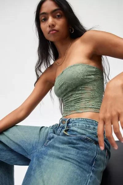 Kimchi Blue Kimchi Blue Kori Sheer Lace Tube Top 1