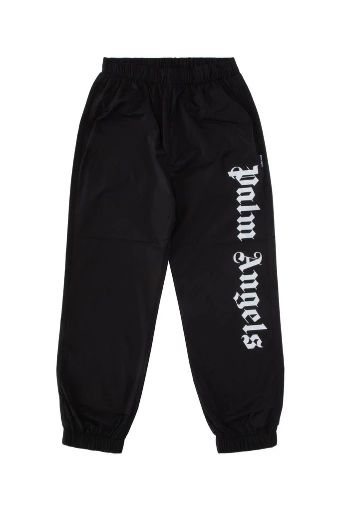 Palm Angels Palm Angels Kids Logo Printed Elasticated Waistband Track Pants 1